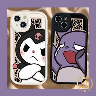 เคสโทรศัพท์มือถือ Tpu นิ่ม ลายการ์ตูนคุโรมิน่ารัก สําหรับ Redmi 12C K40s 9 A1 9A 10A 10 9T 10C 9C NFC Note 11 8 9 9Pro 11s 10 8Pro 9s 10s 10Pro 11Pro+ Mi 11T 12 11 Lite Poco X3 NFC Pro M3 F4 เคส Baku