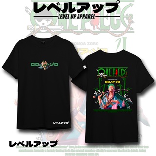 วัสดุผ้าฝ้ายบริสุทธิ์ เสื้อยืด ♨☄☞เสื้ออนิเมะ One Piece IP Joint Roronoa Zoro