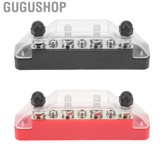 Gugushop Power Junction Block  Professional 7 Way Bus Bar Stable 48V 150A  for Boats for Cars