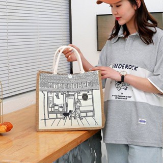 Tfw123 กระเป๋าผ้าแคนวาส พรีเมียม TOTEBAG สําหรับผู้หญิง