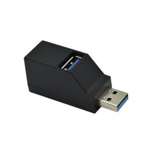 3.0 In-line มินิ แบบพกพา USB 3 พอร์ต แยกพอร์ต USB ขยาย เปลือกพลาสติก