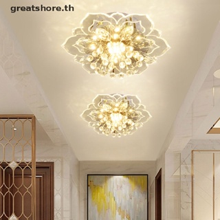 Greatshore โคมไฟระย้าเพดาน LED 9W คริสตัล สไตล์โมเดิร์น 20 ซม.
   Th