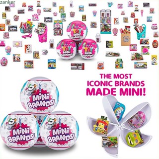 【ในการจัดส่ง】Zuru Five Times Egg Surprise Ball Supermarket Shopping Ball mini brands ของเล่นกล่องสุ่ม รูปไข่ ขนาดเล็ก