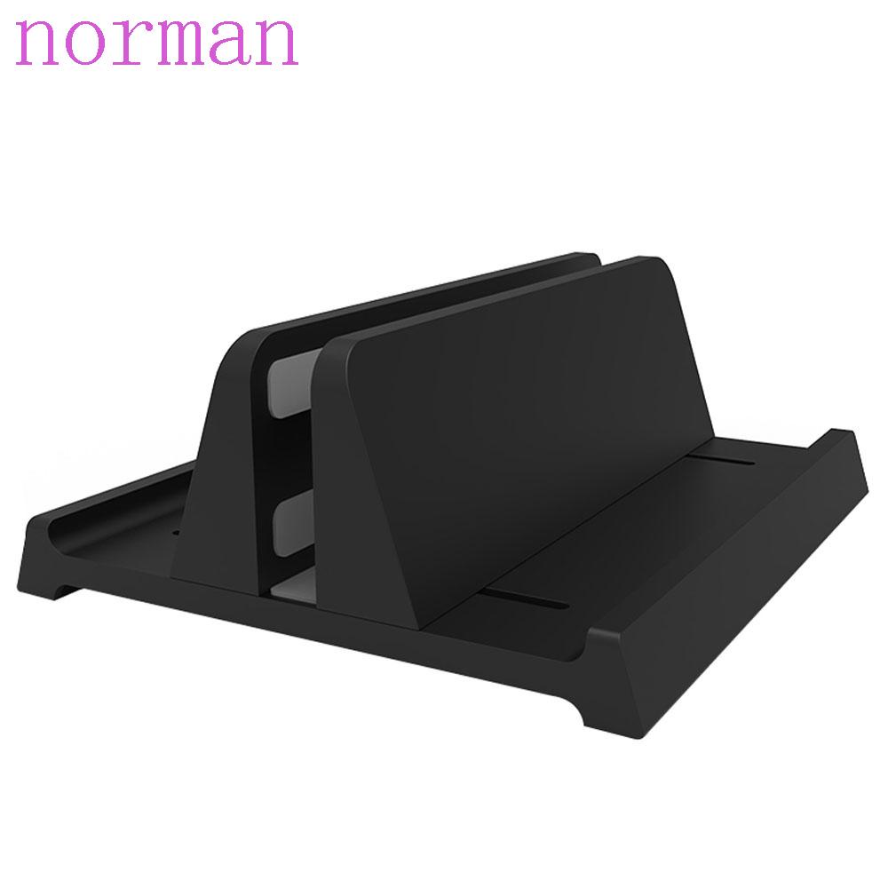 NORMAN ขาตั้งแล็ปท็อป แท็บเล็ต แบบแนวตั้ง ปรับได้ อุปกรณ์เสริมสำหรับ Macbook Air Pro /หลากสี