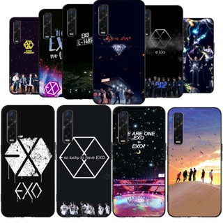 เคสโทรศัพท์มือถือ ซิลิโคนนิ่ม TPU ลายโลโก้ EXO AM43 สําหรับ Oppo A56s A16K A16e A1 A1x Find X6