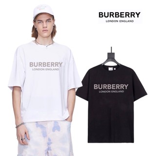 [Official]Premium 1:1 Ready Stock BURBERRY Tshirt Women Men Baju T shirt Lelaki Perempuan