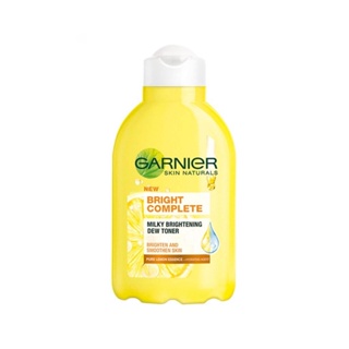 Garnier การ์นิเย่ สกิน แนทเชอรัลส์ ไบรท์ คอมพลีท มิลค์กี้ ไบรท์เทนนิ่ง ดิว โทนเนอร์ 150 มล.