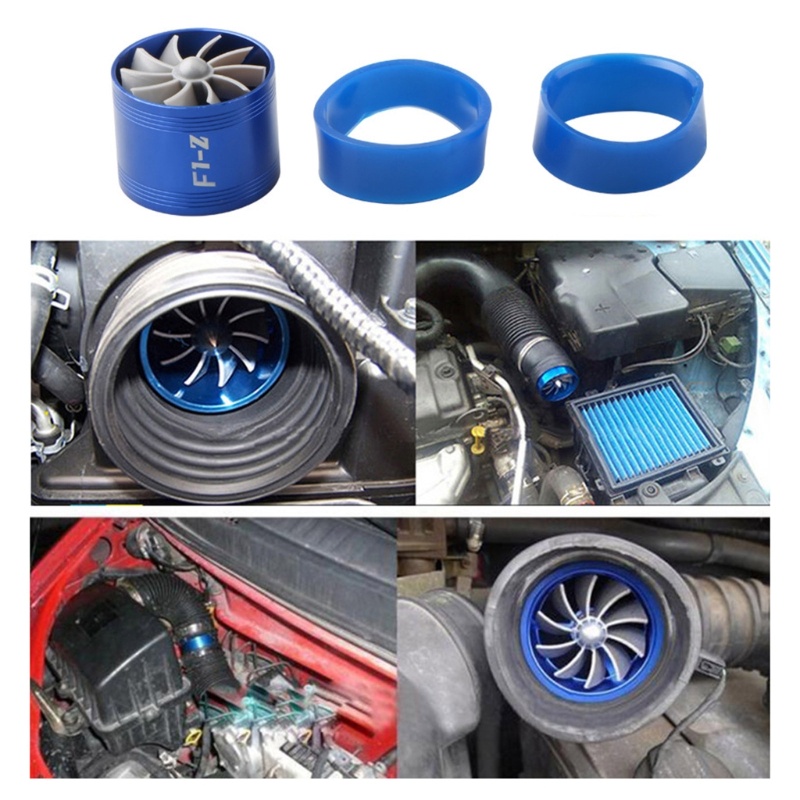 RUN Gas-Feel Saver Fan Turbine 6 5x5 ซม.ระบบเร่งเทอร์โบไอดี