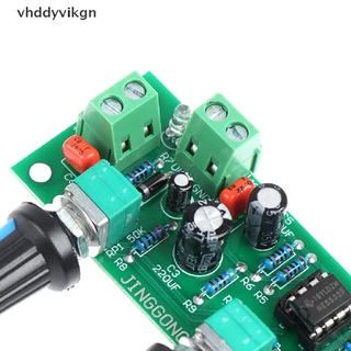 Vhdd บอร์ดพรีแอมป์ กรองซับวูฟเฟอร์ ช่องสัญญาณ DC10-30V 2.1