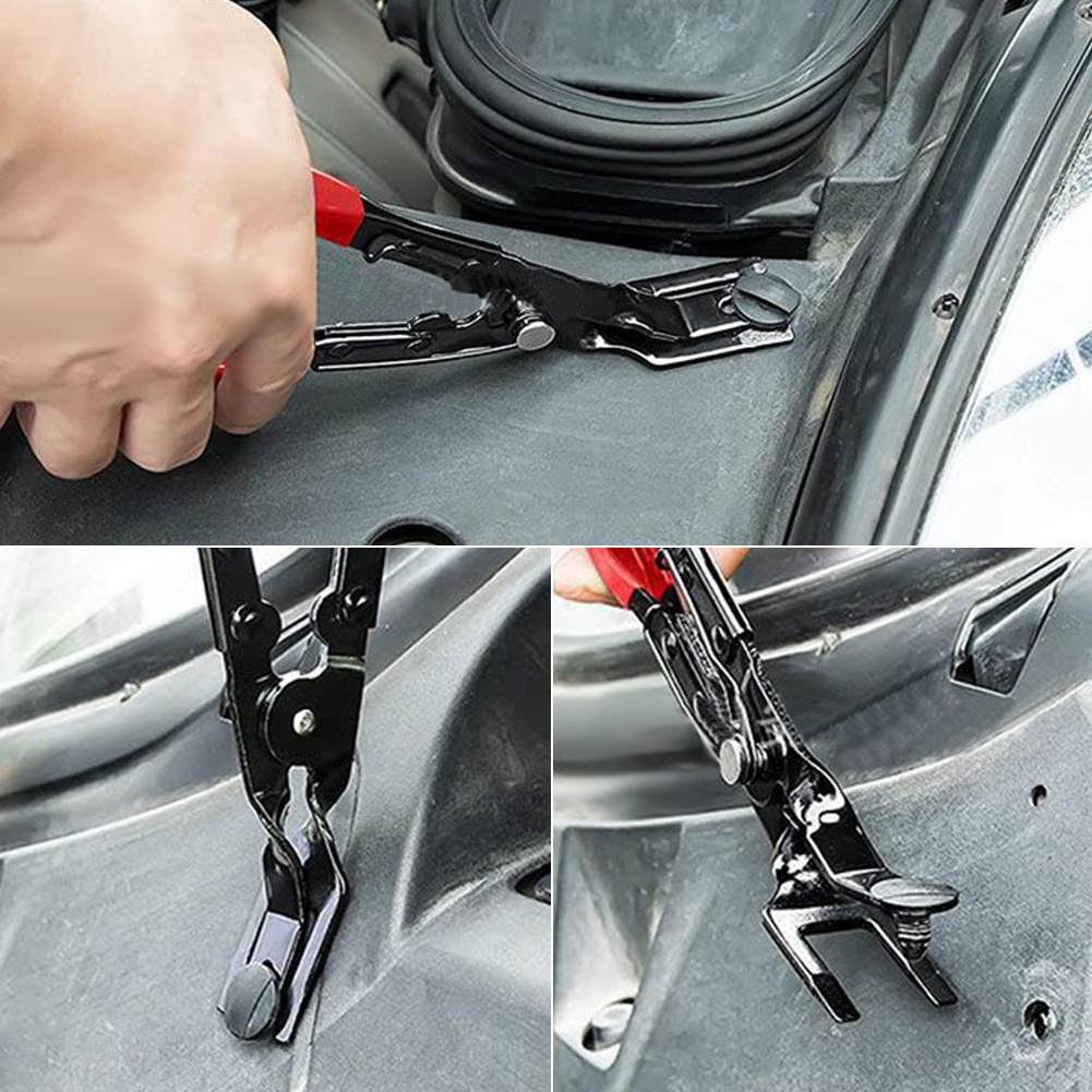3pcs คีมไฟหน้า เครื่องมือถอดไฟหน้า headlight pliers คีมเปิดไฟหน้ารถยนต์ สำหรับการซ่อมแซมรถยนต์ คีมไฟหน้ารถจักรยานยนต์ - รูปที่ 2