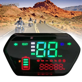 Aries306 60V Speedometer มาตรวัดระยะทาง Tachometer Digital LCD Display Universal สำหรับรถจักรยานยนต์ไฟฟ้า