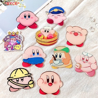 Byce&gt; เข็มกลัดโลหะ ลายการ์ตูนอนิเมะ Kirby Adventure ของขวัญ สําหรับเก็บสะสม คอสเพลย์