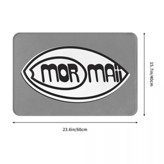 Mormaii (1) พรมเช็ดเท้า ผ้าสักหลาด กันลื่น ดูดซับน้ําได้ดี แห้งเร็ว 16x24 นิ้ว สําหรับห้องน้ํา ห้องนั่งเล่น โซฟา พร้อมส่ง