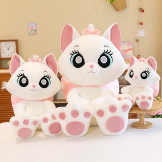 ตุ๊กตาแมวมารีย์ สีขาว น่ารัก มี3ขนาด พร้อมส่ง