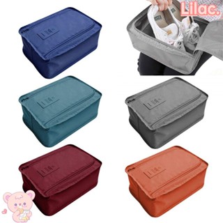 ❥LILAC✿ Waterproof Shoe Sorting Pouch Multifunction Protector Container Shoe Bag Portable Travel Carry Bag Useful Organizer/Multicolor