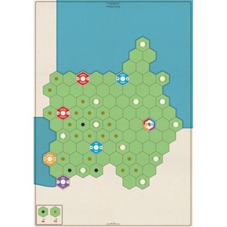 Age of Steam: France &amp; Poland Maps