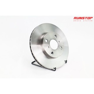 จานเบรค เบรก Runstop เรียบ ขนาดเดิม Brake disc หน้า ขนาดเดิม 255 TOYOTA  รุ่น  SOLUNA VIOS BB ราคาต่อคู่