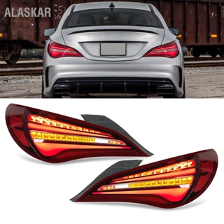 ALASKAR อัพเกรด Facelift LED ไฟท้ายไฟเลี้ยวไฟเบรคสำหรับ CLA C117 Coupe X117 CLA45 AMG 2014-2016