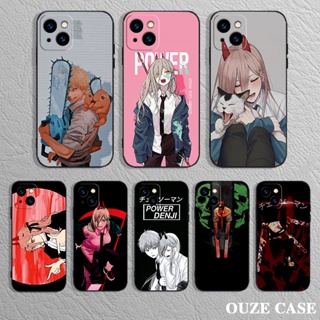 เคสโทรศัพท์ซิลิโคน แบบนิ่ม ลายอนิเมะ Chainsaw Man สําหรับ OPPO A15 A15S A16 A16S A16K A16E A17 A17K A54 A73 2020