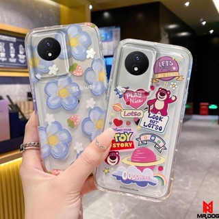 เคส VIVO Y02 2022 กรณีโทรศัพท์มือถือ น่ารัก TPU ถุงลมนิรภัย TYQDK