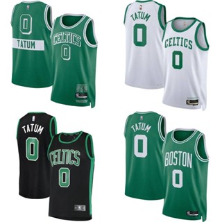 เสื้อกีฬาแขนสั้น ลายทีม NBA Jersey Boston Celtics No. Motion 2022 0 Tatum เสื้อกั๊กกีฬา คลาสสิก พลัสไซซ์ รุ่นที่ระลึก 274126