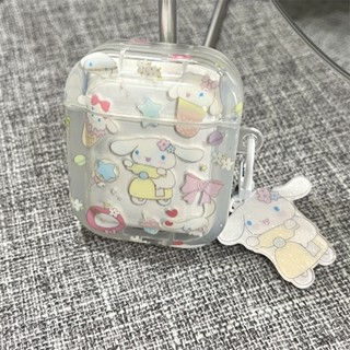 เคสหูฟังบลูทูธ ลายการ์ตูน Cinnamoroll สําหรับ AirPods Pro2 Airpod Pro 1 2 3 AirPods Pro 2