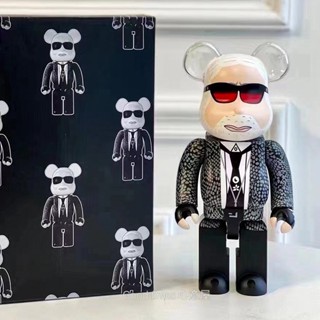 [พร้อมส่ง] ฟิกเกอร์ตุ๊กตาหมี Kubrick Bearbrick 400% 28 ซม. สําหรับตกแต่งห้องนั่งเล่น