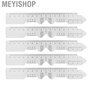 Meyishop Pupil Distance Meter  Easy To Use Ophthalmic PD Ruler 5pcs  for Hospitals