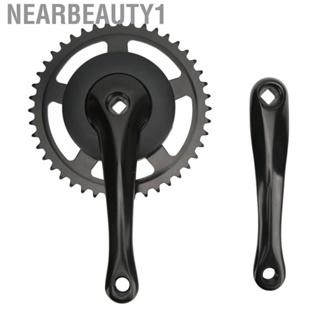 Nearbeauty1 Bicycle Crank Sprocket 182mm Disc Diameter Bike Crankset Anodic Oxidation  for Cycling