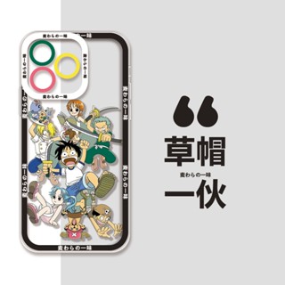 เคสโทรศัพท์มือถือ แบบใส ลายการ์ตูนวันพีช ดาบหมวกฟาง รวมทุกอย่าง สําหรับ iPhone 14 Pro Max 13 12 Mini 11 XS XR X 8 7 Plus 6S 6 SE