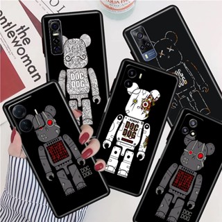 เคสโทรศัพท์มือถือซิลิโคน TPU กันกระแทก ลาย Kaws X Bearbrick สําหรับ Vivo Y51 Y33 Y72 Y52 Y75 Y55 5G Y76 Y76S Y77 Y77E Y50 Y30 Y30I Y31S Y54S Y33S Y33T Y51S Y53S