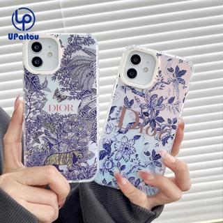 เคสโทรศัพท์มือถือแบบนิ่ม TPU กันกระแทก ลายเลเซอร์ไล่โทนสี แฟชั่น สําหรับ iPhone 14 13 12 11 Pro Max X XR Xs Max 8 7 Plus SE 2020