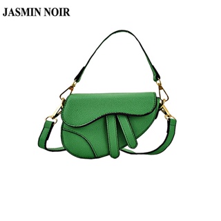 Jasmin NOIR กระเป๋าสะพายไหล่ หนัง PU ขนาดเล็ก สําหรับผู้หญิง