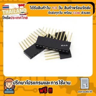 1x10 Pin Female Pin Header Connector จำนวน 1 ชิ้น