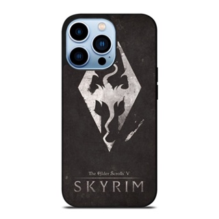 เคสโทรศัพท์มือถือ กันกระแทก ลาย The Elder Scrolls V Skyrim สําหรับ IPhone 14 Plus 13 Pro Max 12 Mini X