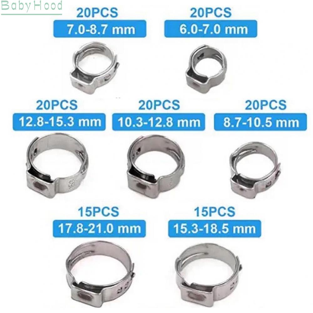 【Big Discounts】Hose Clamp Stainless Steel Stepless Tool Kits With Pincer Crimper Universal#BBHOOD