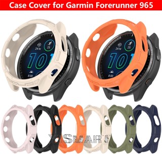 เคสซิลิโคนนิ่ม ป้องกันรอยขีดข่วน อุปกรณ์เสริม สําหรับ Garmin Forerunner 965 Garmin 965