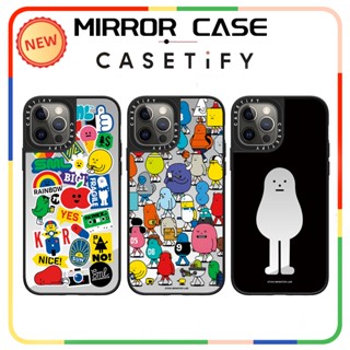 Casetify เคสโทรศัพท์มือถืออะคริลิคแข็ง กันกระแทก ลาย The Beanie Family Line สําหรับ IPhone14 13 12 Pro Max 11