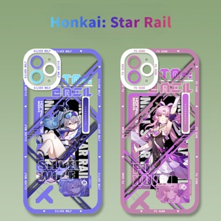 Honkai: Star Rail Phone Case Silver Wolf/Fu Xuan Compatible with iPhone 7plus/8plus Apple 14 Two-Dimensional Peripherals เคสโทรศัพท์มือถือ