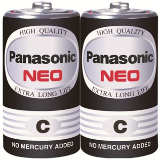 ถ่านไฟฉาย R14NT/2SL C (แพ็ค 2 ก้อน) Panasonic NEO