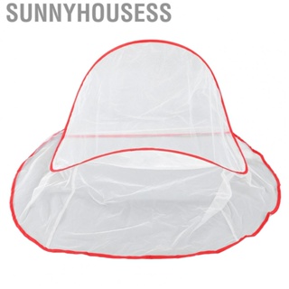 Sunnyhousess Folding  Proof Net Cover Round Shape Breathable Camping Head