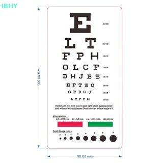 Hb โปสเตอร์ผ้าใบ พิมพ์ลาย Snellen Eye สําหรับตกแต่งผนังบ้าน