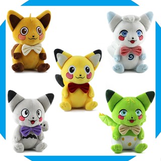 พร้อมส่ง ตุ๊กตาฟิกเกอร์ Pokemon Pikachu ของเล่นสําหรับเด็ก