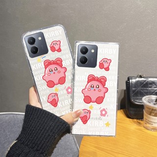 ใหม่ เคสโทรศัพท์มือถือแบบนิ่ม ใส กันกระแทก ลายการ์ตูนภาษาอังกฤษ Kabi and Kuromi น่ารัก สําหรับ VIVO Y27 Y36 Y78 Y02t 5G 4G 2023 Y27 Y36 Y78 Y02t