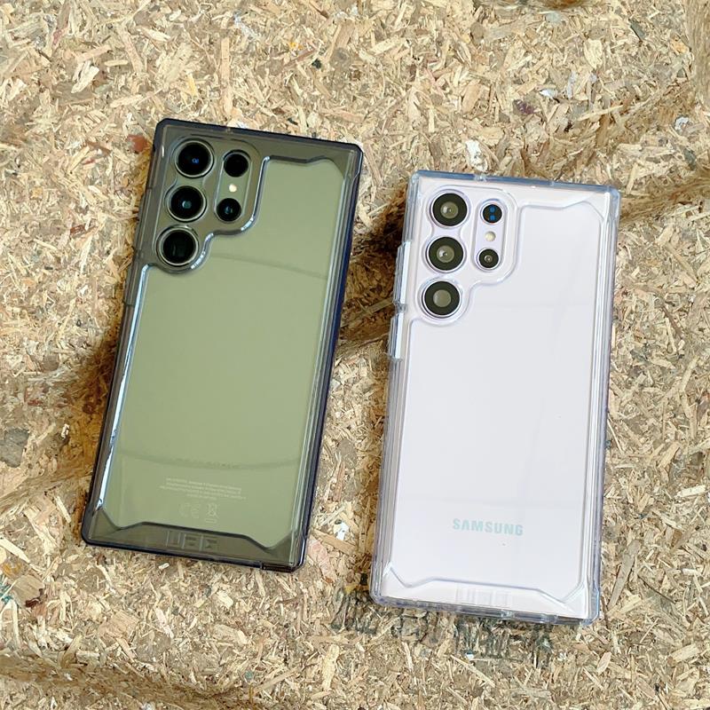 Uag เคสโทรศัพท์มือถือแบบแข็ง ใส ลายคริสตัลน้ําแข็ง สําหรับ Samsung Galaxy S23 Ultra S23 Plus Note 20