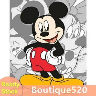 [boutique520.th] ชุดปักครอสสติตช์ รูปหนู 11CT DIY สําหรับตกแต่ง