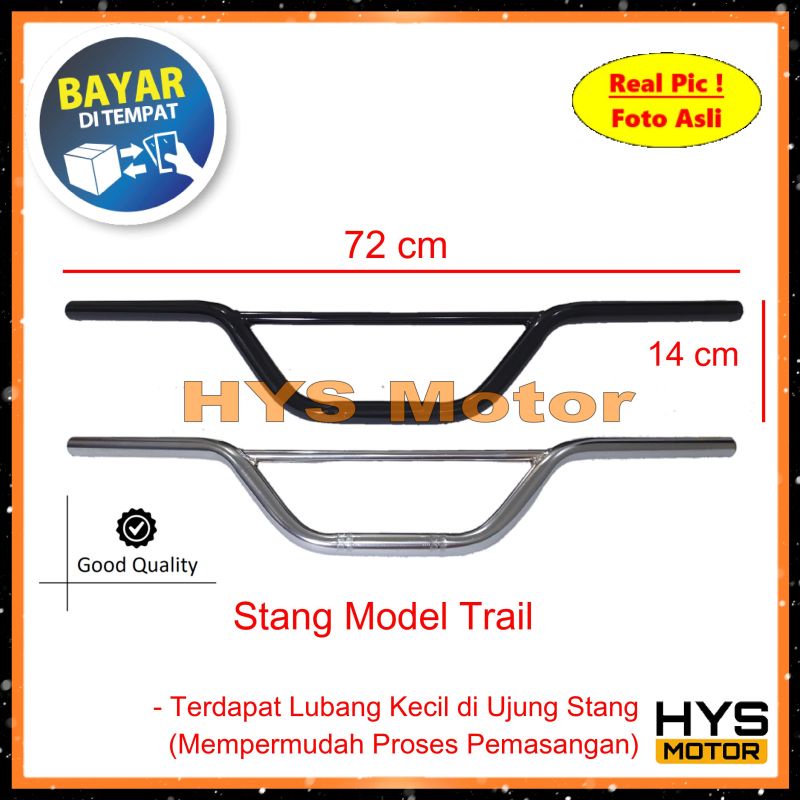 HYC Benelli TRAIL แฮนด์ - พวงมาลัยมอเตอร์ไซค์ Variation Universal รุ่น Ninja Beat Street Vixion GSX 