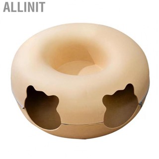 Allinit Carve Bed  Tunnel Foldable Washable Removable Felt for Pet All Seasons