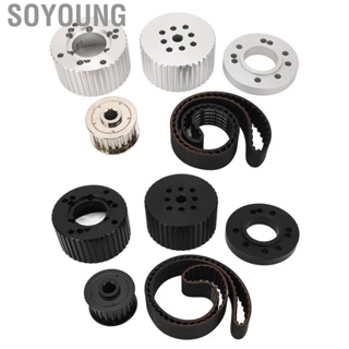 Soyoung Belt Drive Pulley Kit  Slip PCE415.1008 Replacement for Ford Small Block Engine 318 340 360