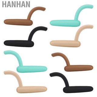 Hanhan Safety Door Lock Cover Pinch Protection Door Handle Cover Glossy Surface for Meeting Room for Bedroom